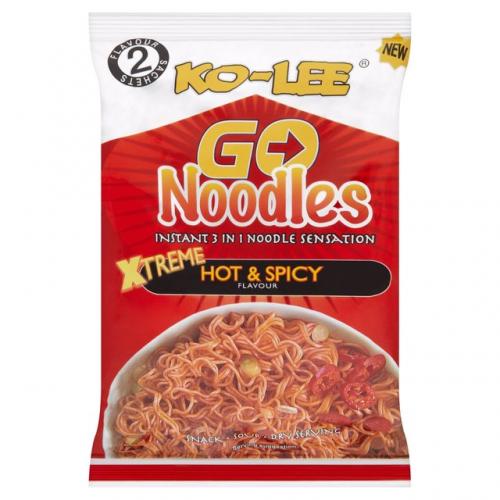 Ko-lee Instant Noodles Xtreme Hot & Spicy 85g Coopers Candy