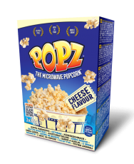 Popz Micropopcorn 3-pack Cheese 255g Coopers Candy