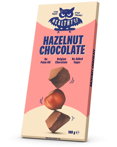 HealthyCo Hazelnut Chocolate 100g Coopers Candy