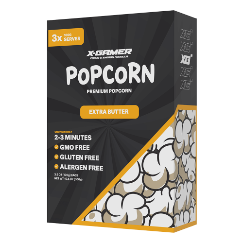 X-GAMER X-Corn Popcorn - Extra Smr 3x100g Coopers Candy