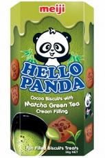 Meiji Hello Panda Matcha Green Tea 50g Coopers Candy