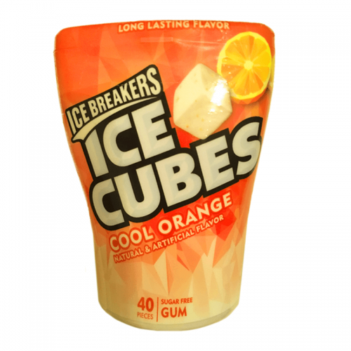 IceBreakers Ice Cubes - Cool Orange 92g Coopers Candy