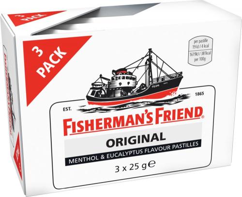 Fishermans Friend Original 3-Pack Coopers Candy