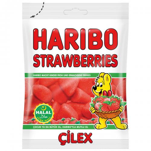 Haribo Strawberries 80g Coopers Candy