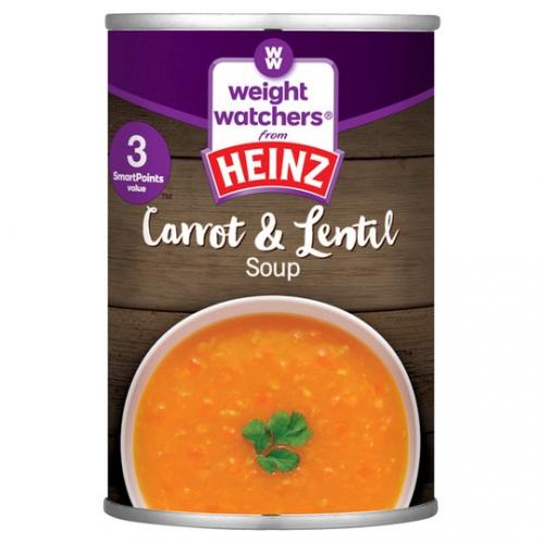 Heinz Weight Watchers Carrot & Lentil Soup 295g Coopers Candy