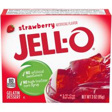 Jello Strawberry 170g Coopers Candy