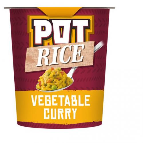 Pot Rice Vegetable Curry 87g Coopers Candy