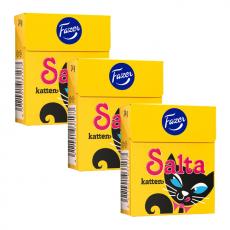 Fazer Salta Katten Tablettask 38g x 3st Coopers Candy