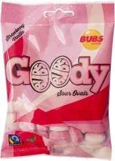Bubs Goody Sour Strawberry Vanilla 90g Coopers Candy