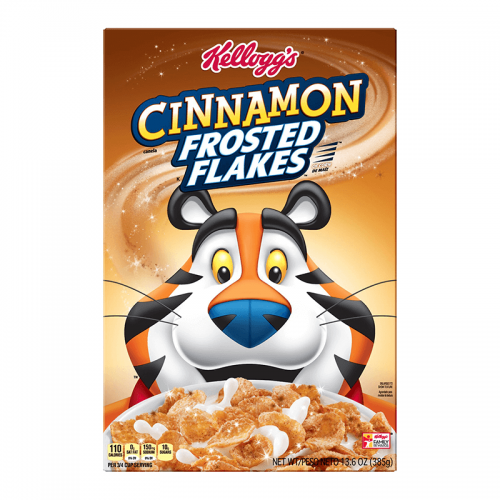 Kelloggs Frosted Flakes Cinnamon 385g Coopers Candy