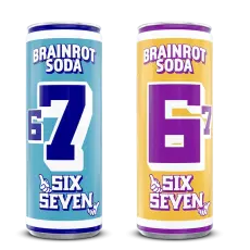 Brainrot Soda Six Seven Paket 250ml Coopers Candy