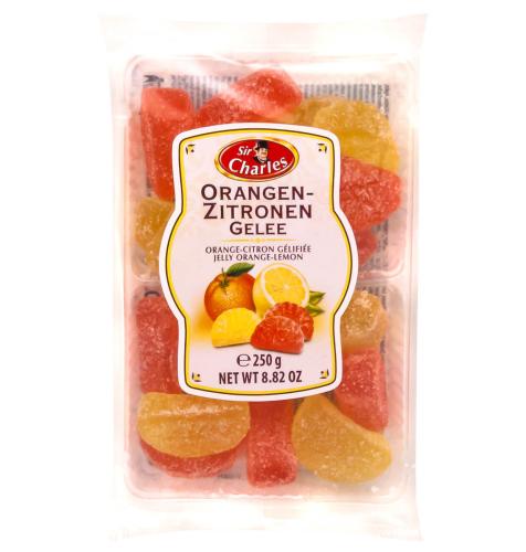 Sir Charles Sugared Jellies Lemon & Orange 250g Coopers Candy