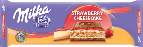 Milka Mmmax - Strawberry Cheesecake 300g Coopers Candy