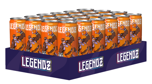 Legendz Apesh*t Orange 33cl x 24st (helt flak) Coopers Candy