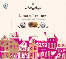 Anthon Berg Liquorice Treasure 240g Coopers Candy