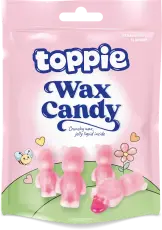 Toppie Wax Candy Bear Jordgubb 40g Coopers Candy