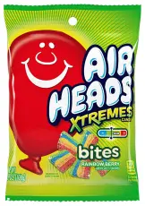 Airheads Xtremes Bites Rainbow Berry 170g Coopers Candy