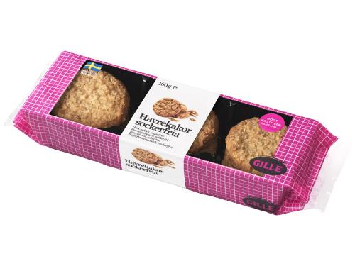 Gille Havrekakor Sockerfria 160g Coopers Candy