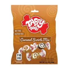 Taffy Town Caramel Swirls Mix 99g Coopers Candy