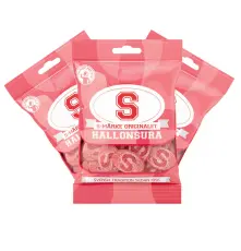 S-Märke Hallonsura 80g x 3st Coopers Candy