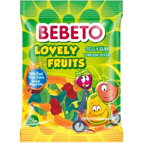 Bebeto Lovely Fruits 80g - DÖD Coopers Candy
