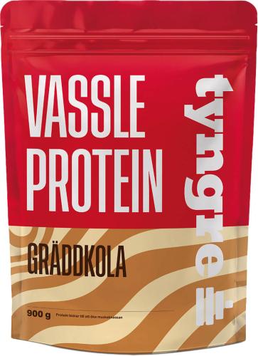 Tyngre Vassleprotein Gräddkola 900g (BF: 2023-10) Coopers Candy