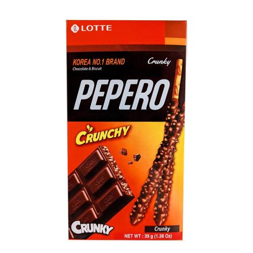 Pepero Biscuit Stick Crunchy Chocolate 39g Coopers Candy