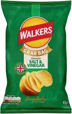 Walkers Chips Salt & Vinegar 45g (BF: 2026-08-08) Coopers Candy