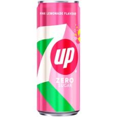 7UP Zero Pink Lemonade 330ml Coopers Candy