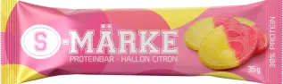 S-m&auml;rke Proteinbar Hallon Citron 35g Coopers Candy