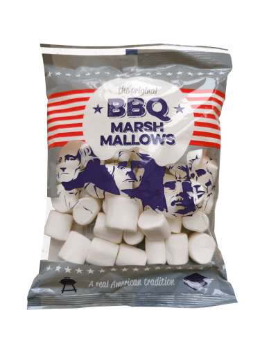 The original BBQ Marshmallows XXL 700g Coopers Candy