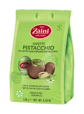 Zaini Mj&ouml;lkchoklad&auml;gg med pistagefyllning 118g Coopers Candy