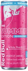 Red Bull Energy Summer White Peach Sugar Free 25cl Coopers Candy
