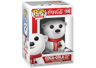 Funko Pop Figur - Coca-Cola Polar Bear 58 Coopers Candy