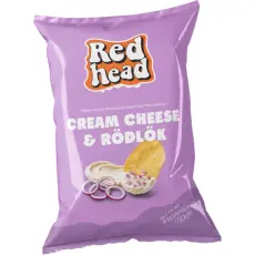 Redhead Potetgull Cream Cheese & R&oslash;dl&oslash;k 150g Coopers Candy