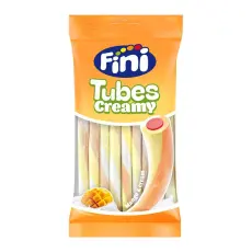 Fini Tubes Creamy Mango & Cream 80g Coopers Candy