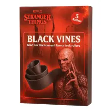 Stranger Things Fruit Rollers Blackcurrant 60g Coopers Candy