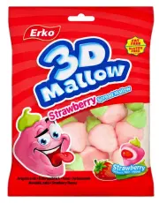 3D Mallow Jordgubb 80g Coopers Candy