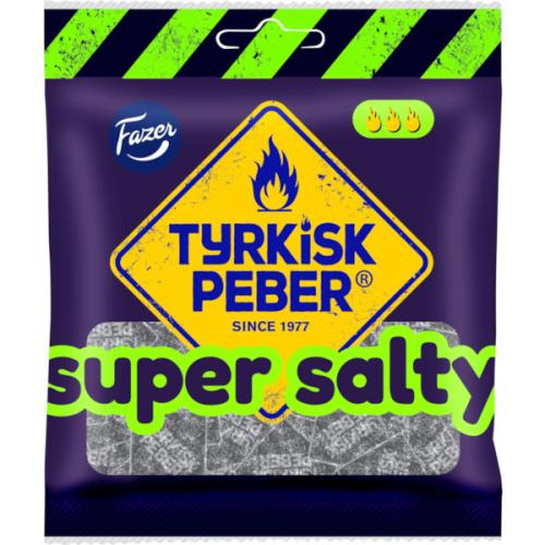 Tyrkisk Peber Super Salty 80g Coopers Candy
