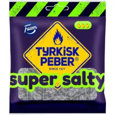 Tyrkisk Peber Super Salty 80g Coopers Candy
