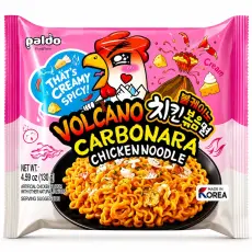 Paldo Volcano Chicken Carbonara Noodle 130g Coopers Candy