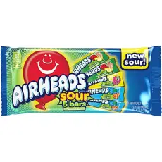 Airheads Sour Bars 5-Pack 78g Coopers Candy