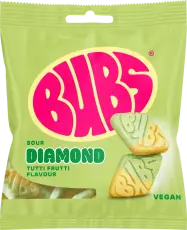 BUBS Tutti Frutti Diamond 155g Coopers Candy