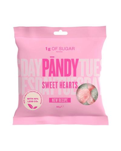 Pandy Candy Sweet Hearts 50g Coopers Candy