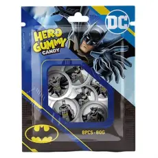 Hero Gummy Candy Gelegodisboll Gelegodisboll Batman 80g Coopers Candy
