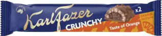 Karl Fazer Crunchy Orange 50g Coopers Candy