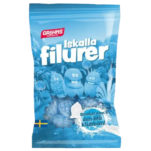 Grahns Iskalla Filurer 70g Coopers Candy