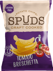 Spuds Craft Cooked Tomato & Bruschetta 145g Coopers Candy