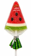 Watermelon Jelly Candy Lollipops 20g Coopers Candy