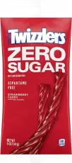 Twizzlers Zero Sugar Strawberry 141g Coopers Candy